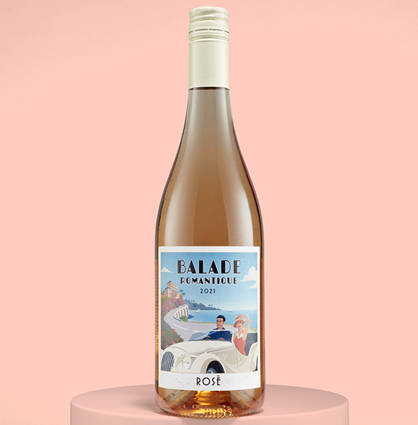 Balade Romantique Rose