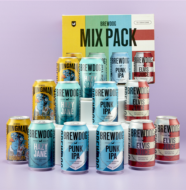 Brewdog Beer 12 Mixed Taster Pack