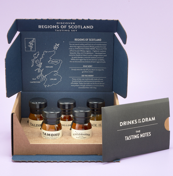 Drinks By The Dram Regions Of Scotland Set