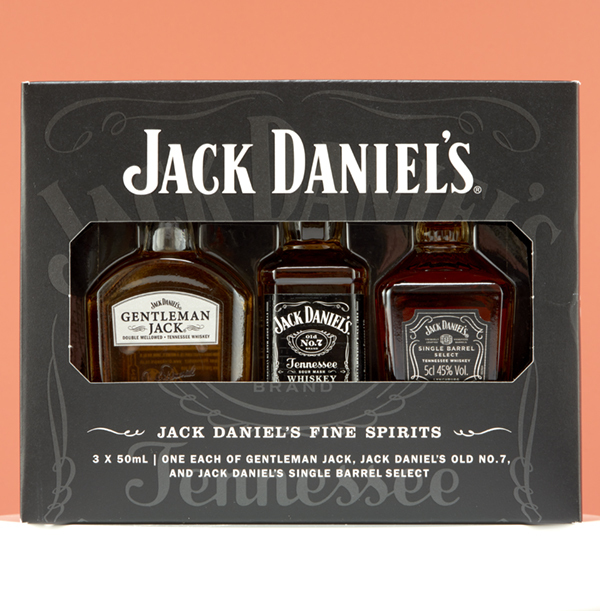 Jack Daniel's 'Family' Bourbon Miniature Gift Set