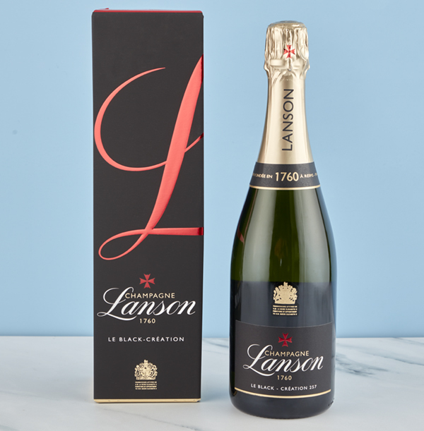 Lanson Le Black Création Champagne and Gift Box