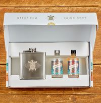 Lost Years Spiced Rum & Hipflask Gift Set