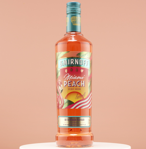 Smirnoff Miami Peach Vodka
