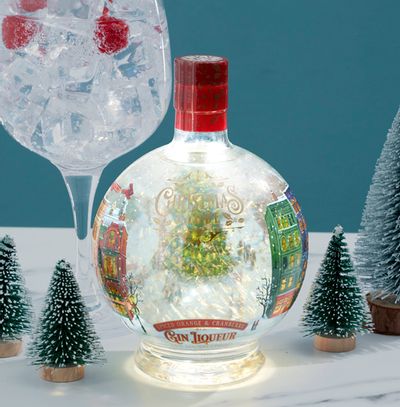 Spiced Orange & Cranberry Snow Globe Gin Liqueur