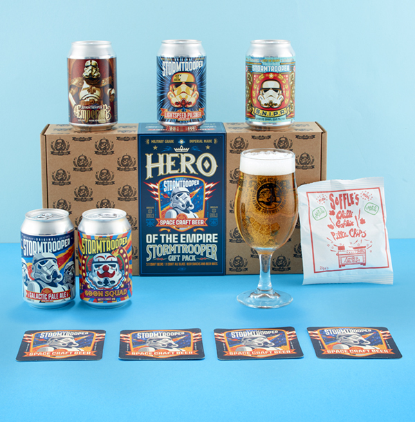 Stormtrooper Beer Hero of the Empire Gift Set Funky Pigeon