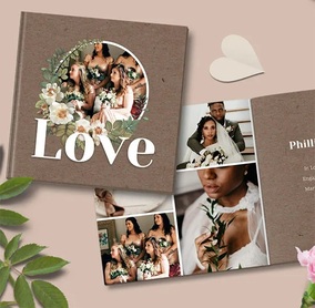 A4 Hard Cover Landscape Photo Book