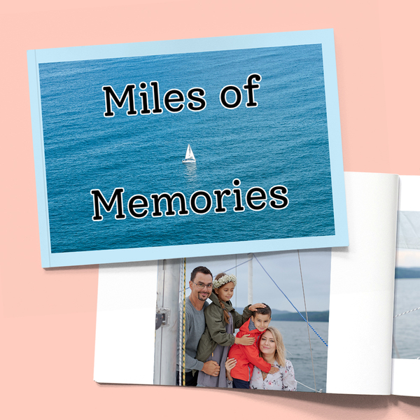 Holiday A4 Soft Cover Landscape Photo Book