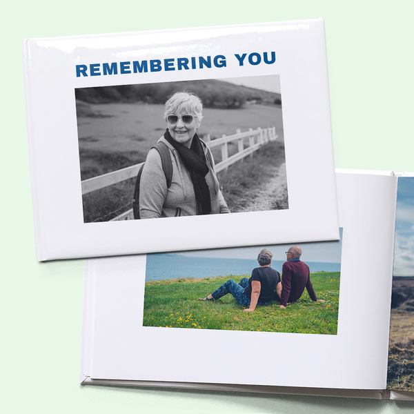 Memorial Photo Book A4 Hard Cover