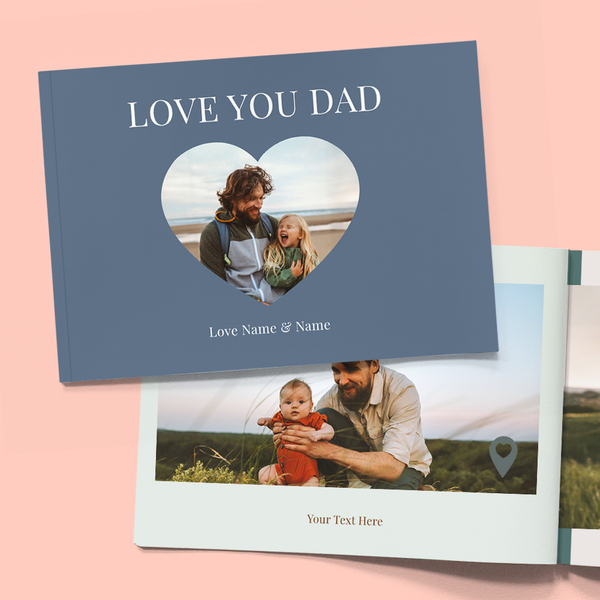 Love You Dad A5 Soft Cover Photo Book
