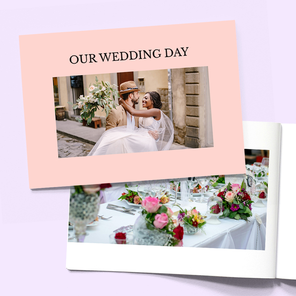 Wedding A4 Soft Cover Landscape Photo Book