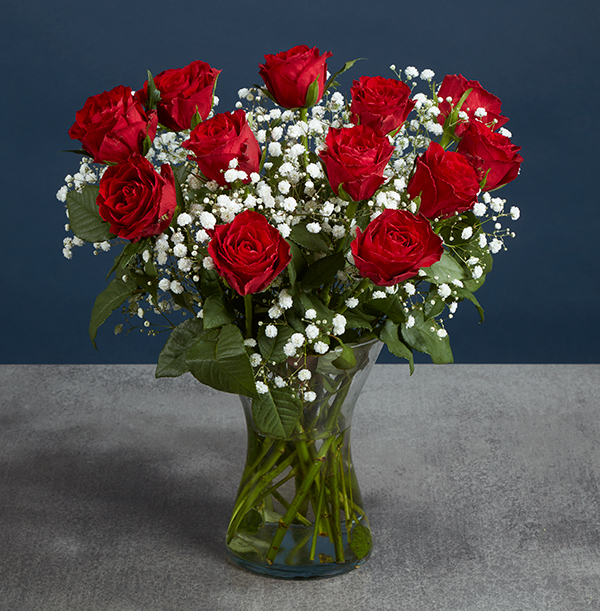 The Classic Red Rose Bouquet