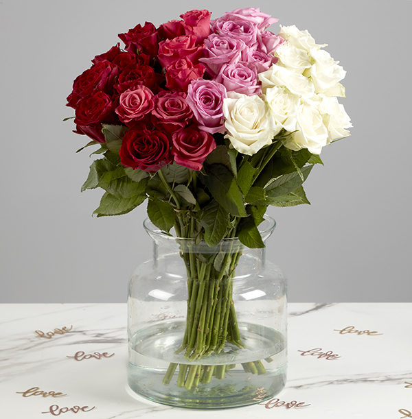 Luxury 30 Rose Ombre Bouquet