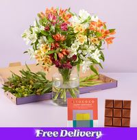 Tap to view Autumn Alstroemeria Birthday Gift Set