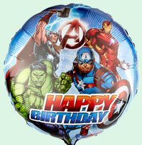 Tap to view Avengers Happy Birthday Inflated Balloon