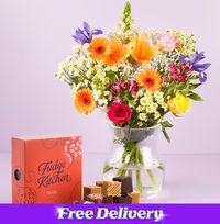 Tap to view The Birthday Bouquet & Fudge Giftset