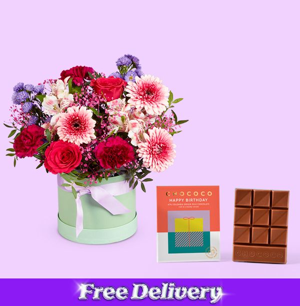 Photo of The Happy Birthday Hatbox & Chococo Gift Set