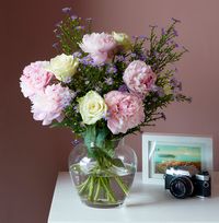 Tap to view The Peonie Rose & Aster Bouquet