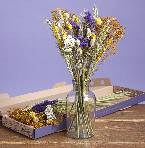 The Letterbox Sapphire Sundown Dried Flowers