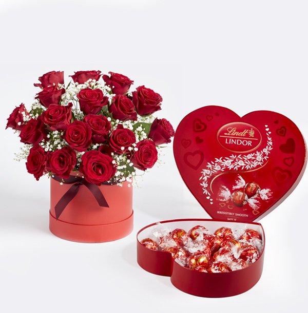 Lux Valentine's Hatbox Gift Set