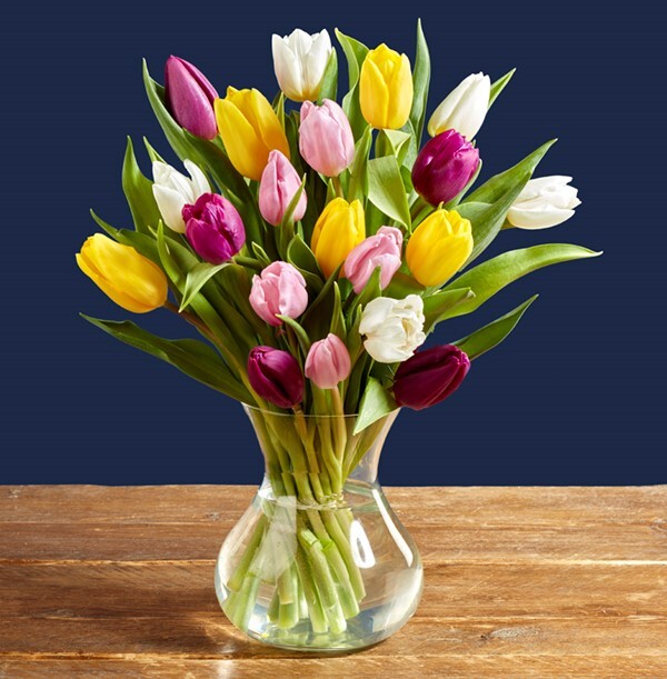 The Mixed Tulip Bouquet - £24.99