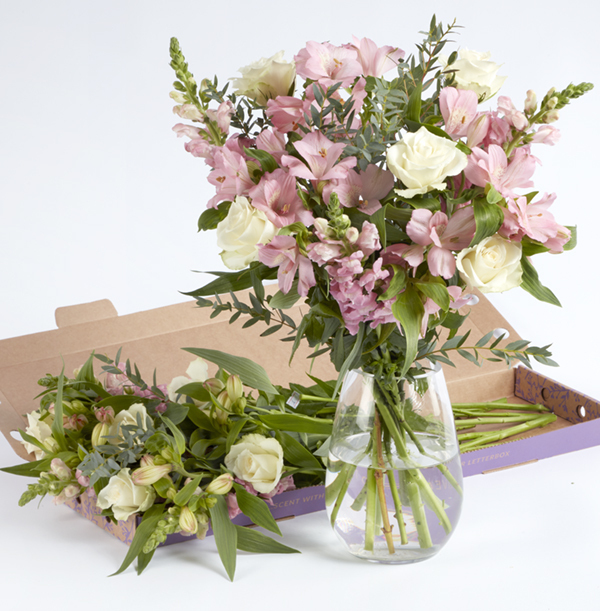 The Classic Pink Floral Letterbox