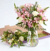 Tap to view The Classic Pink Floral Letterbox