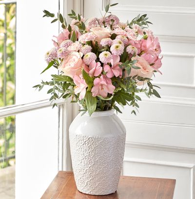 The Classic Pink Floral Letterbox