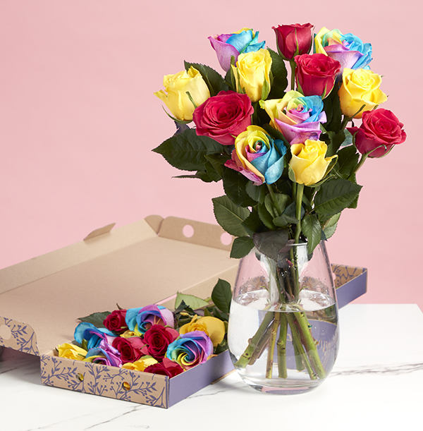 The Rainbow Roses Letterbox