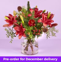 Tap to view Festive Red Lilies