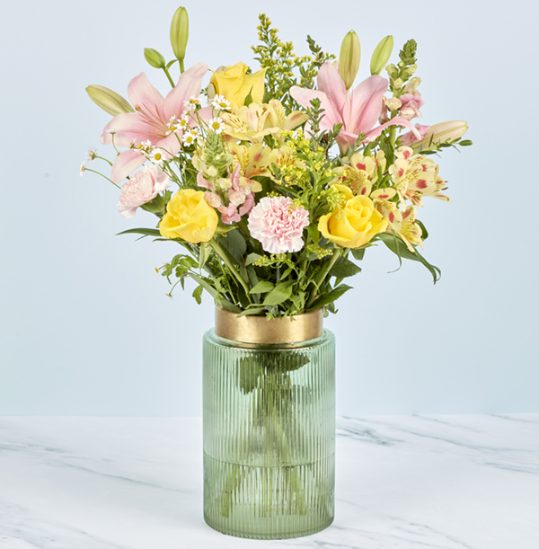 The Splendid Rose & Lily Spring Bouquet