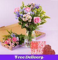 Tap to view The Blush & Bloom Letterbox with Chocolate Heart