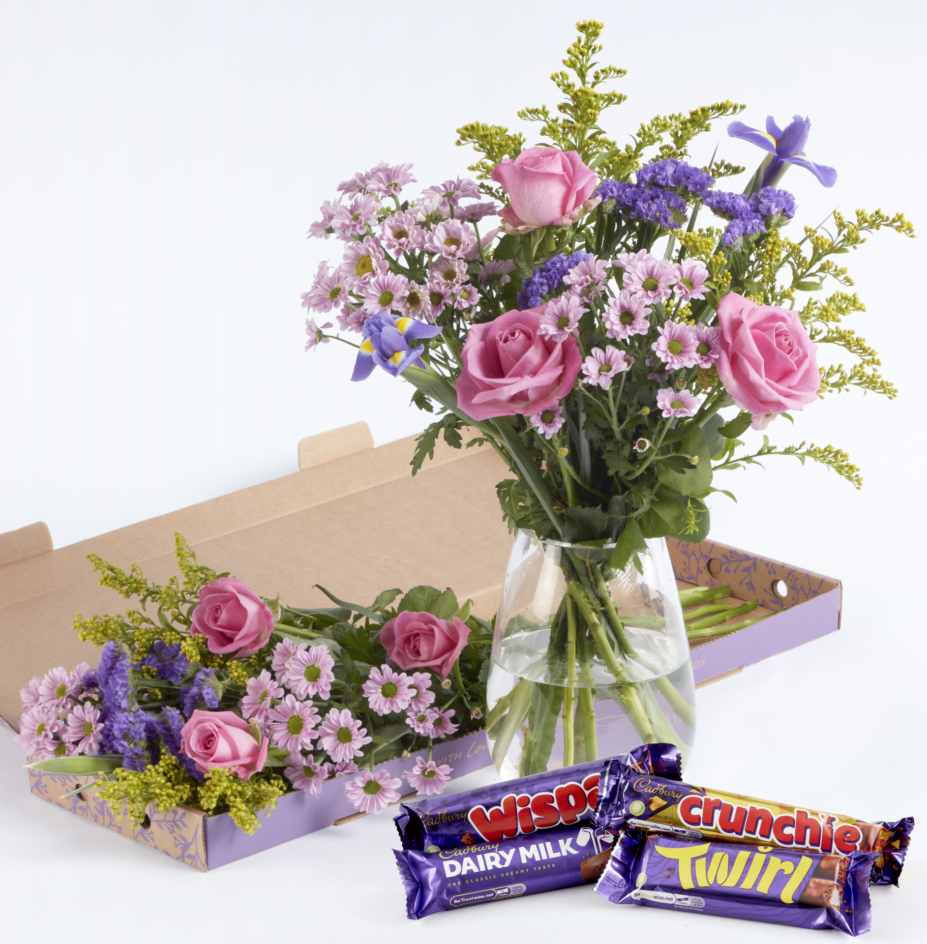Shades of Pink Cadburys Letterbox