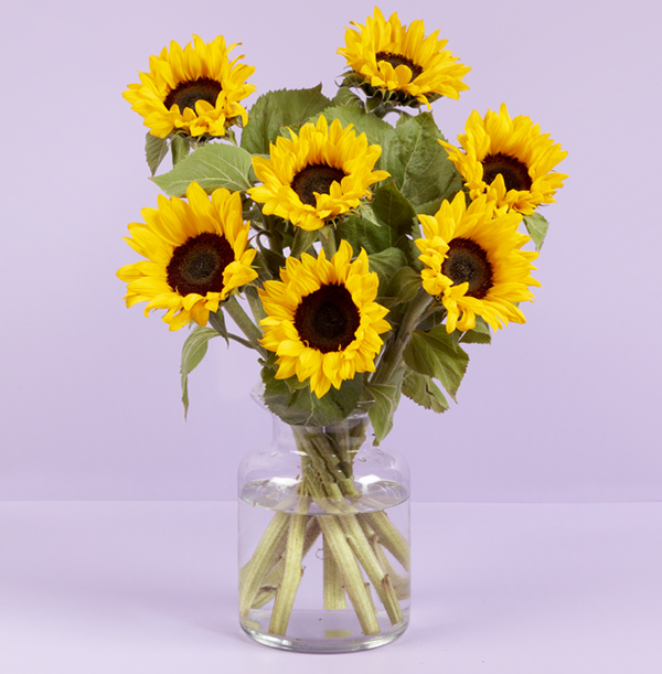 The British Sunflower Bouquet