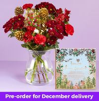 Tap to view Merry Christmas Bouquet Gift Set