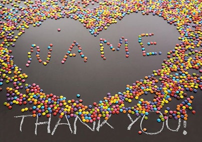 Smarties Thank You