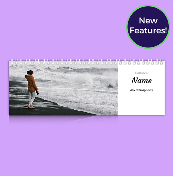 Personalised Desk Photo Calendar