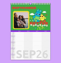 Tap to view Toy Story Personalised Family Calendar