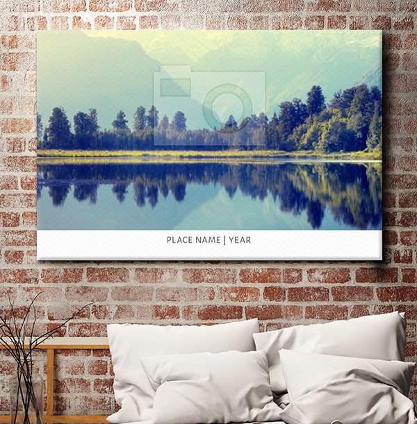 Scenic Photo Upload Canvas - Landscape