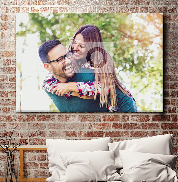 Full Photo Valentine Canvas - Landscape