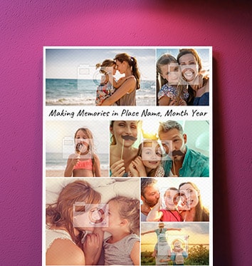 Making Memories With My Mum Multi Photo Canvas