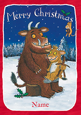 The Gruffalo Personalised Christmas Card