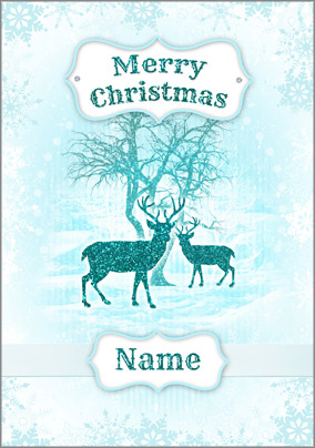 Fairy Dust Christmas Card - Merry Christmas