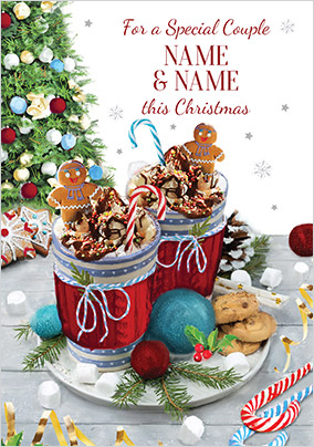 Special Couple This Christmas Personalised  Card