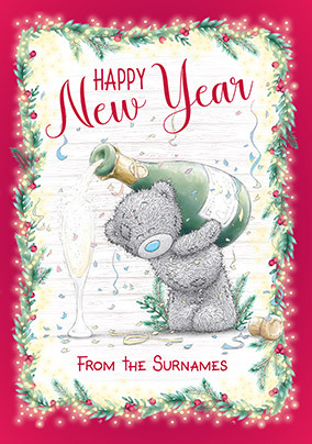Me To You - Happy New Year Personalised Card
