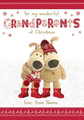 Boofle - Wonderful Grandparents at Christmas