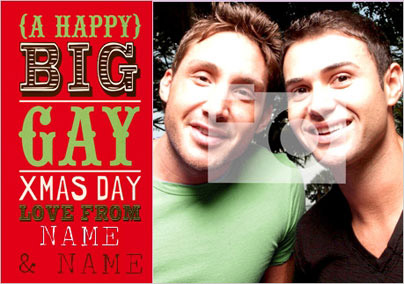 Word Play - Big Gay Xmas Photo Upload
