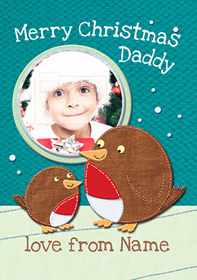 Little Sew 'n' Sews - Daddy Christmas Robins