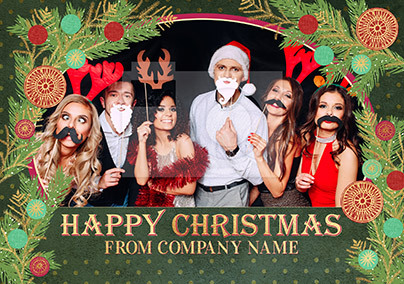 Evergreen Corporate Christmas Card