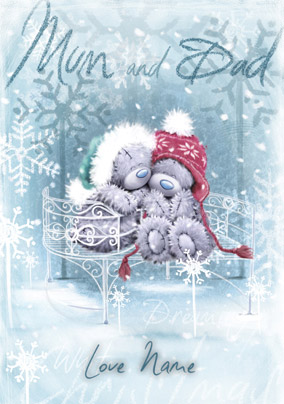 Softly Drawn - Xmas Mum & Dad