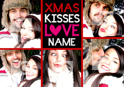 Photo Hug - Xmas Kisses